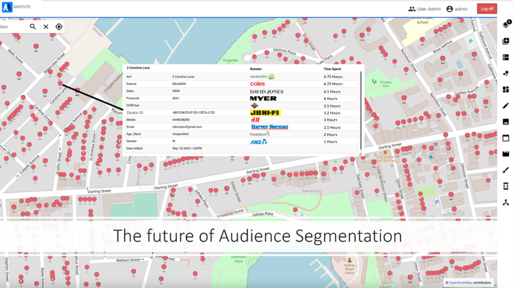 Mapcite Audience Segmentation